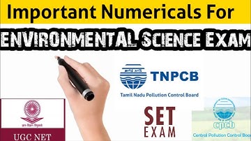 How to Solve Numericals?Energy & Environment |NET/SET/TNPCB/CPCB Entrances|Crash Course (Part28)