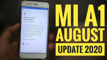 Mi A1 August 2020 Update Rollout | Mi A1 Android 10 Update Rollout? | Mi A1 New Update Bugs