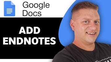How to Add Endnotes in Google Docs | Google Docs Tutorial 2025