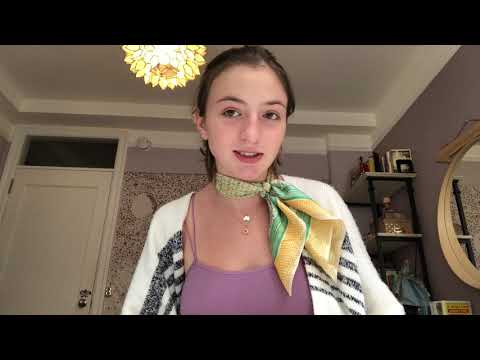 HOW TO TIE A NECK SCARF  Audra Baruch
