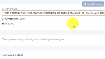 SIPF के new पोर्टल पर GPA proposal मे nomination अवश्य चेक करे, क्या आपने चेक कर लिया, PROBLEM ना हो