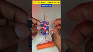 5A DC-DC boost converter module voltage test 🔥 #CircuitStories #electronics #boostconverter #xl6019