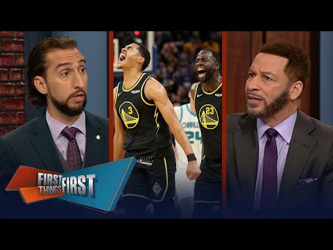 Draymond Green punching Warriors teammate Jordan Poole video surfaces | NBA | FIRST THINGS FIRST