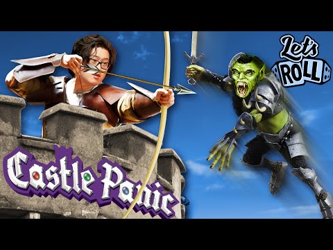 Four Brave Idiots Defend a Castle from Orcs - Castle Panic - Let's Roll