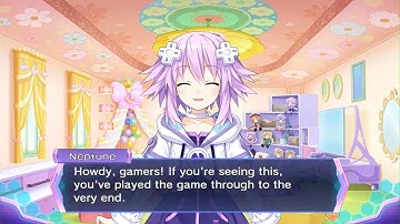 Thank You For Playing Scene | Hyperdimension Neptunia Re;Birth3 V GENERATION