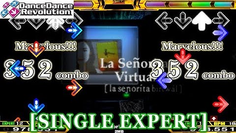 【DDR 3rd】La Señorita Virtual [SINGLE EXPERT] 譜面確認＋クラップ