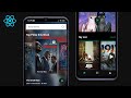 Movie Streaming App UI in React Native