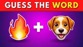 Guess the WORD by EMOJI | 101 Words | Brain Bounce