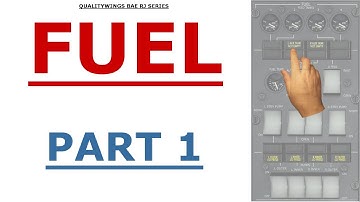 FSX Tutorial QUALITYWINGS BAE AVRO RJ Series Fuel Overview