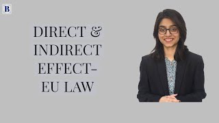 Principle of Direct Effect