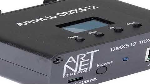 ArtNet DMX512 RDM Ethernet Lighting Controller Interface 2 Universe 1024 Disco With MA2 Titan Freesy