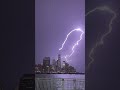 Lightning strikes the One World Trade Center 😱