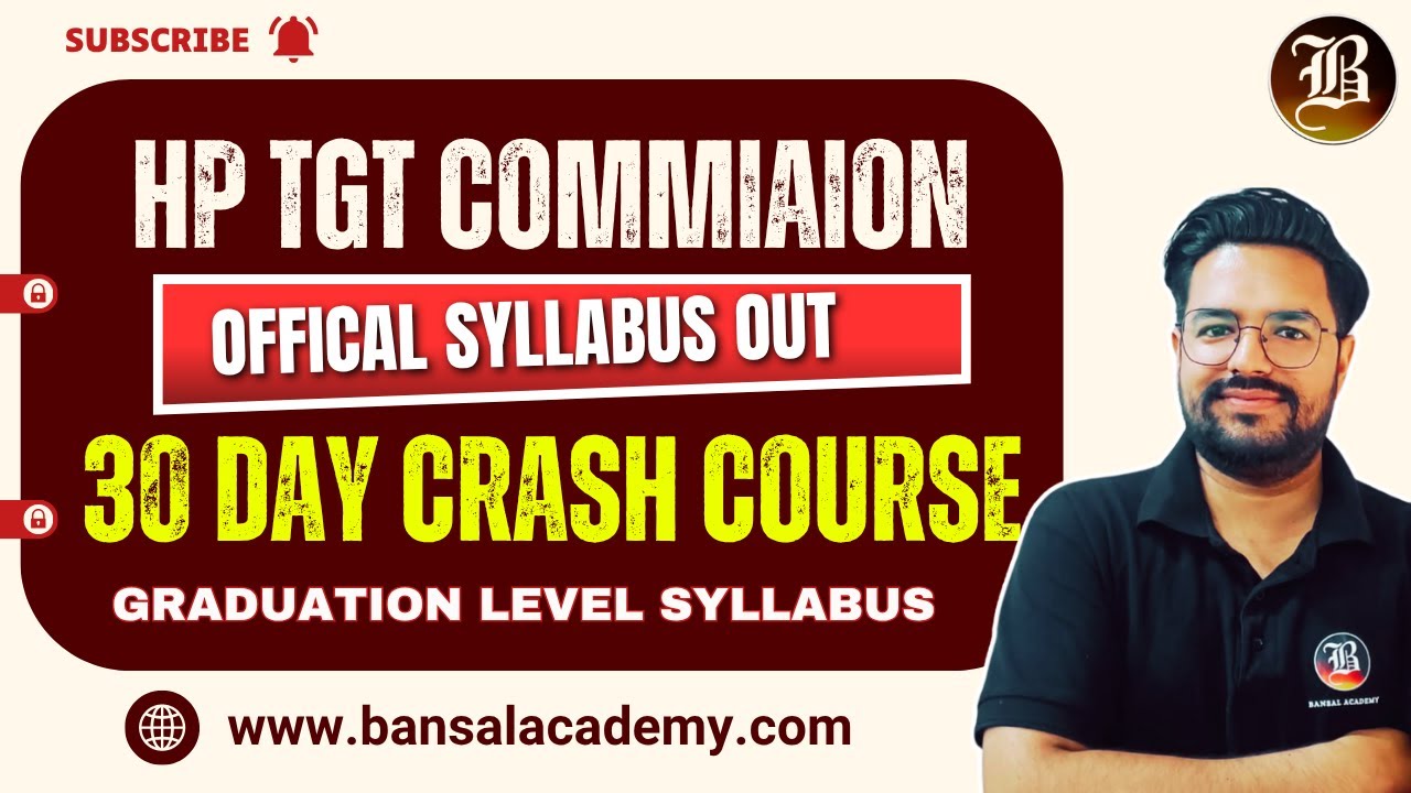 HP TGT New Update | HP TGT New Batch Announcement | HP TGT  Official Syllabus Out