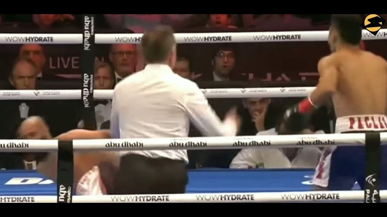 Boxing Highlight Kal Yafai vs Jerald Paclar knockdown Replay in Slow