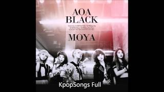 Video thumbnail of "[MP3/DL] 01. AOA Black - 모야 MOYA (MOYA)"