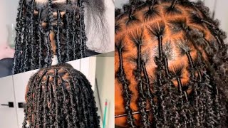 Easy way to install Crochet locs, no need to waste time using crochet pin and plain crochet wrap,,,,