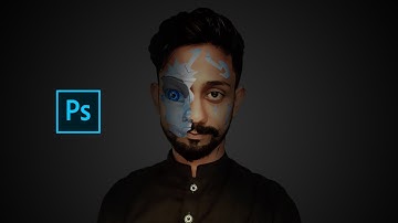 Robotic Face Photo Manipulation || Photoshop Tutorial