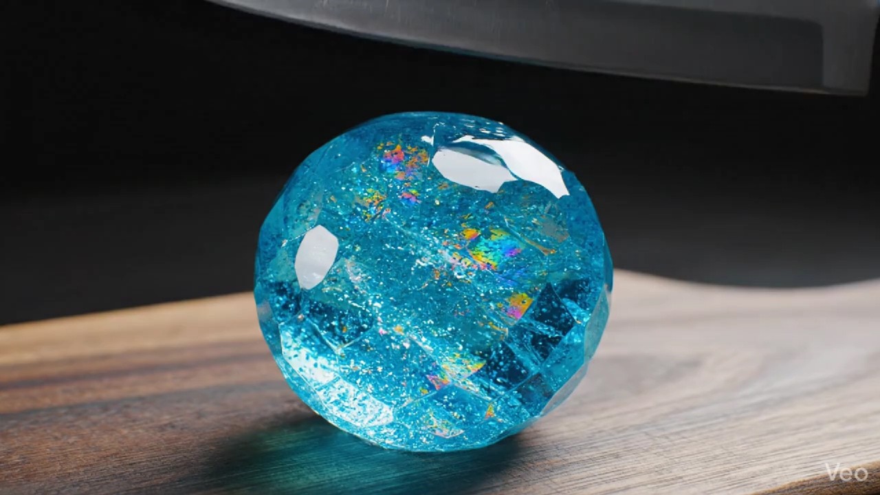 【ASMR】切られる宝石ゼリー作品集｜Jewel Jelly ASMR Collection