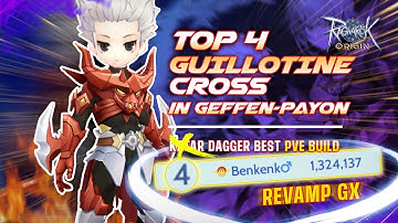 GUILLOTINE CROSS (GX) REVAMP - DAGGER PVE BUILD | RAGNAROK ORIGIN