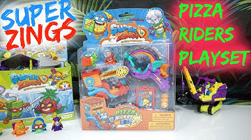 Super Zing series 3 Pizza riders playset #superzingsseries3