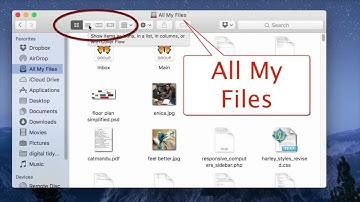 Mac Computer   "All My Files" Demo