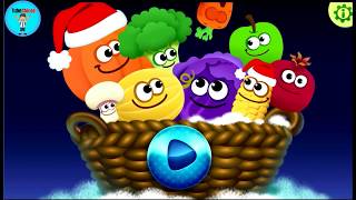 Funny Food! en ESPAÑOL - Juego de NAVIDAD para niños 🎅🎄 screenshot 1