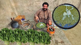 Sarson Ka Saag | Authentic Recipe | Sarson ka Saag Village Style | By Chef Rizwan BaBa Food RRC