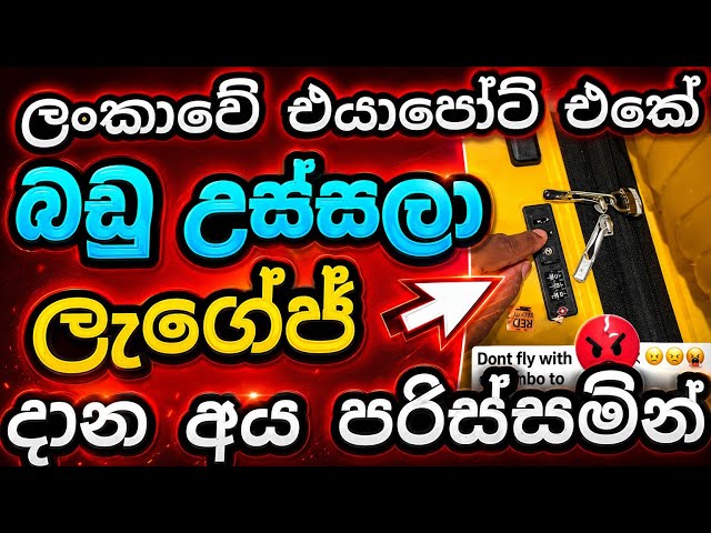 ලංකාවේ එයාපෝට් එකෙනුත් මගීන්ගේ බඩු උස්සලා #riswarhasan #kuwait #dubai #saudiarabia #oman #qatar #uae