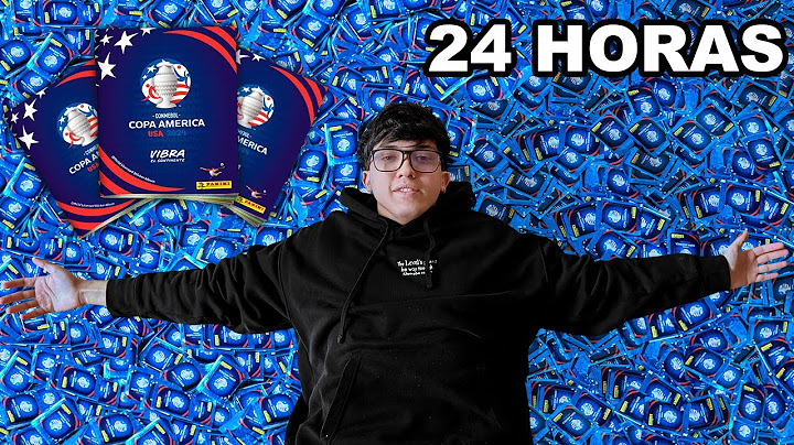 Complete 3 Álbums De La Copa America En 24 Horas