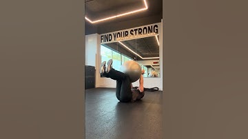 Deadbug with Stability Ball