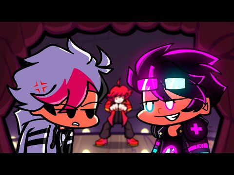 FNF Close Chuckle 🎶 but Hexa & Neonight Sing it