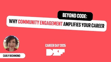 Beyond Code: Waarom community engagement je carrière versterkt