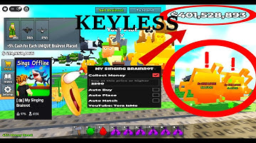 [💰NEW] BEST My Singing Brainrot Script *KEYKESS* 2025 - Auto Buy, Collect Cash, Auto Place