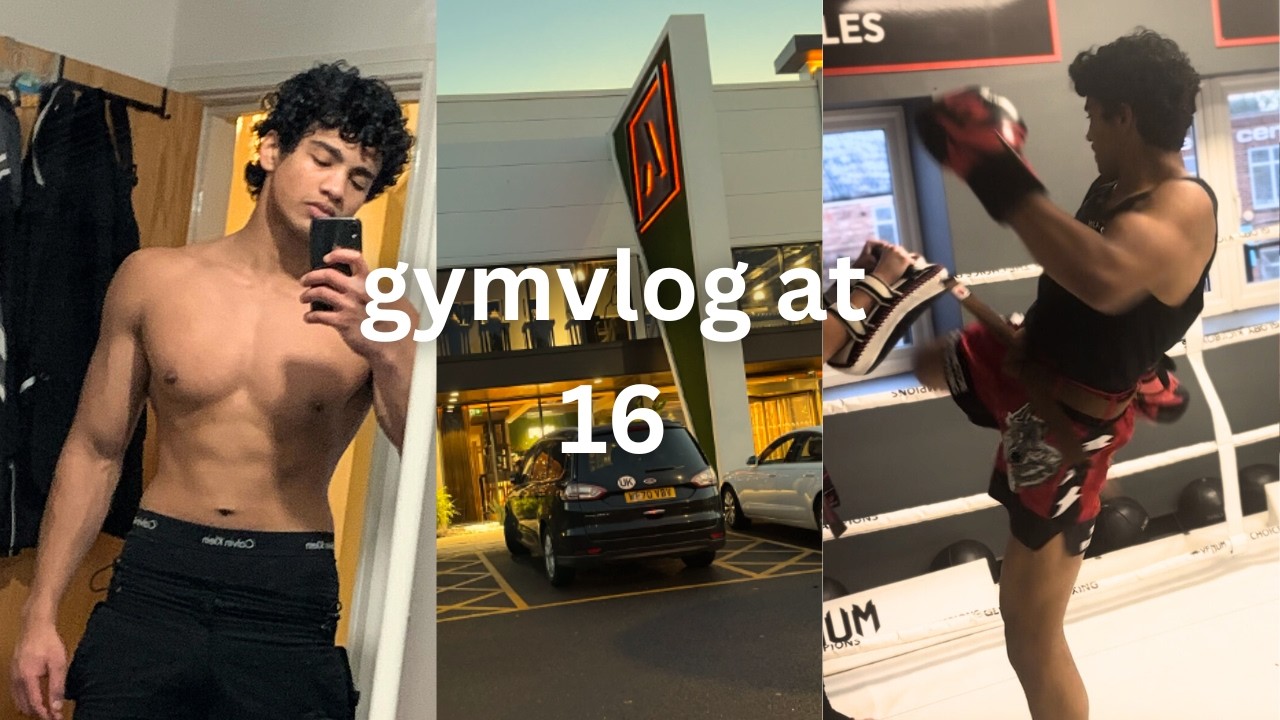 Gymvlog as a highschool student