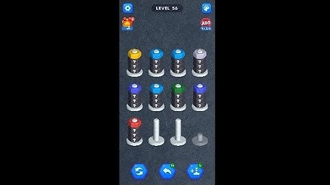 Nut sort level 56/57/58/59/60