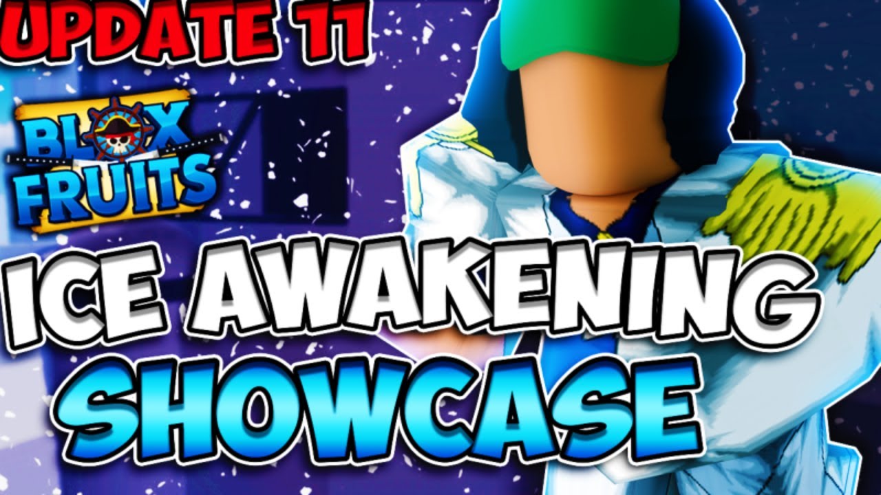 TESTANDO A ICE DESPERTADA (ICE AWAKENING) - BLOX FRUITS - ROBLOX 