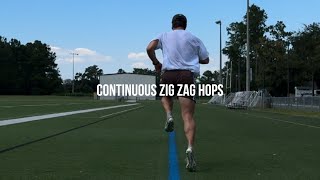 Continuous Zig Zag Hops