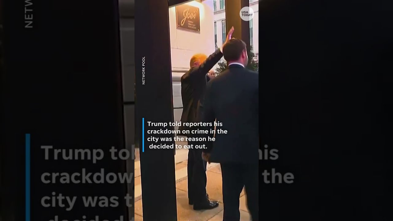 Protesters Call President Trump The Hitler Of Our Time During Washington DC Dinner