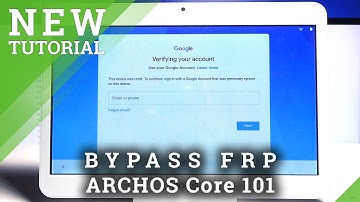 How to Bypass Google Verification in ARCHOS Core 101 3G – Unlock FRP | Remove Google Lock