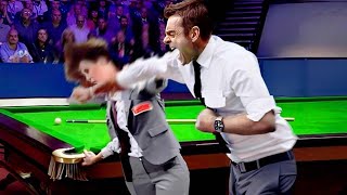 10 Minutes Of Ronnie Osullivan Getting Angry..