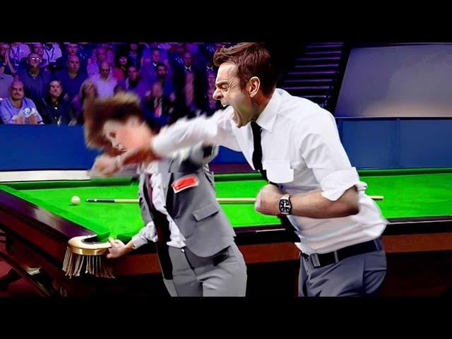 10 Minutes of Ronnie O'Sullivan Getting Angry.. class=