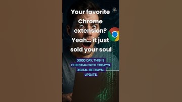 Your favorite Chrome extension? Yeah… it just sold your soul."