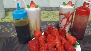 BATIDO NATURAL DE FRESAS