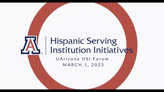 UArizona HSI Forum PowerPoint Loop