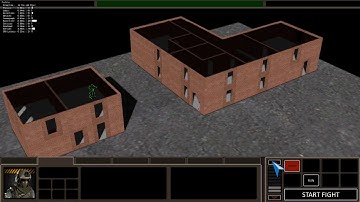 Turn-based tactical game. Development Diary. Page 34. Pathfinding between buildings. [BGE]