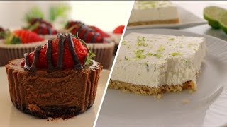 4 Keto Mini Cheesecake Recipes|Low-carb|4 وصفات لألذ ميني تشيزكيك للكيتو و الدايت قليل الكاربوهيدرات