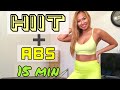 Cardio hiit and abs  home workout  no equipment  eka trainer