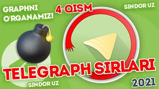 #4 Telegraphni O'rganamiz (4-qism) | Graph Messenger | Telegraph sirlari | Forward | TGraphUz