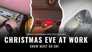Pressurisation problem cargo nets and much more that was my 24.12 at work. VLOG