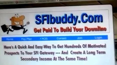 SFI Buddy Training  Video